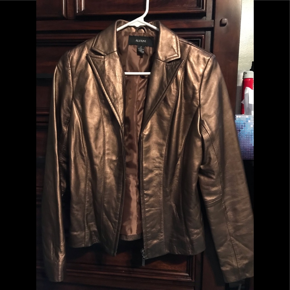 Genuine leather jacket